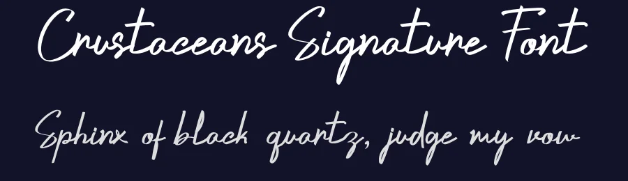 Crustaceans Signature Font by Lettertype Studio — Script Handwritten Font — thumbnail 2
