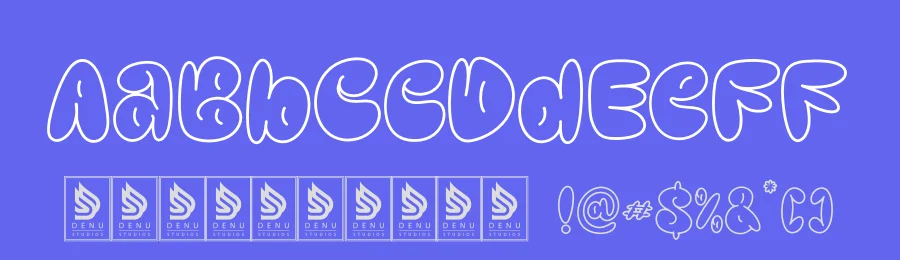 Crustte Bubbly | Hand Drawn Bubble Display Font by Gracetypestudio — Script Handwritten Font — thumbnail 3