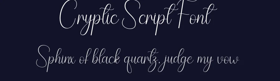Cryptic Script Font by andikastudio — Script Handwritten Font — thumbnail 2