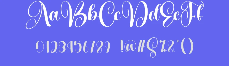 Crystal Style Script Font by creativeletter — Script Handwritten Font — thumbnail 3