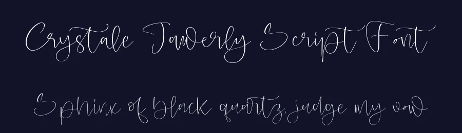 Crystale Jawerly Script Font by stylishtype.co — Script Handwritten Font — thumbnail 2