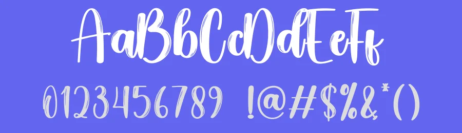 Crystals Brush Font by creativeletter — Script Handwritten Font — thumbnail 3