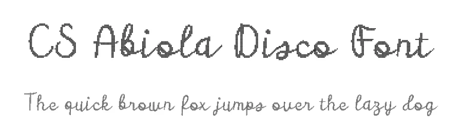 CS Abiola Disco Font by craftsupplyco — Display Font