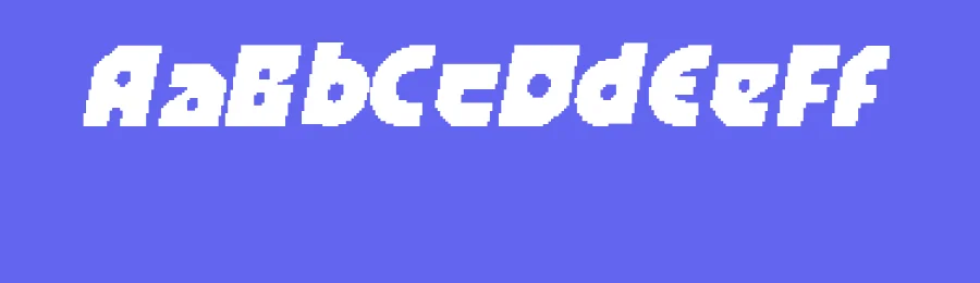 CS Ablaze Pixel Font by craftsupplyco — Display Font — thumbnail 3
