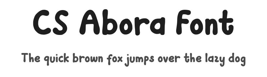 CS Abora Font by craftsupplyco — Display Font