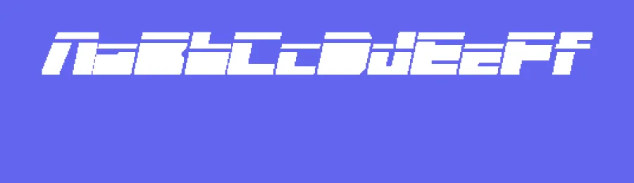 CS Acros Pixel Font by craftsupplyco — Display Font — thumbnail 3