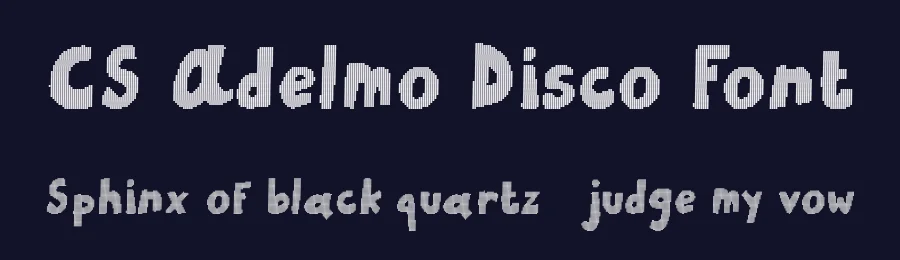 CS Adelmo Disco Font by craftsupplyco — Display Font — thumbnail 2