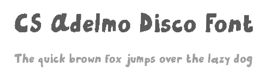 CS Adelmo Disco Font by craftsupplyco — Display Font