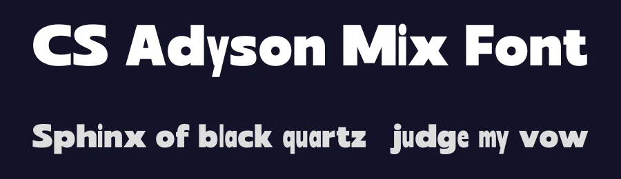 CS Adyson Mix Font by craftsupplyco — Display Font — thumbnail 2
