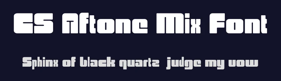 CS Aftone Mix Font by craftsupplyco — Display Font — thumbnail 2