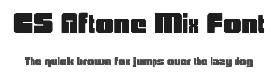 CS Aftone Mix Font by craftsupplyco — Display Font