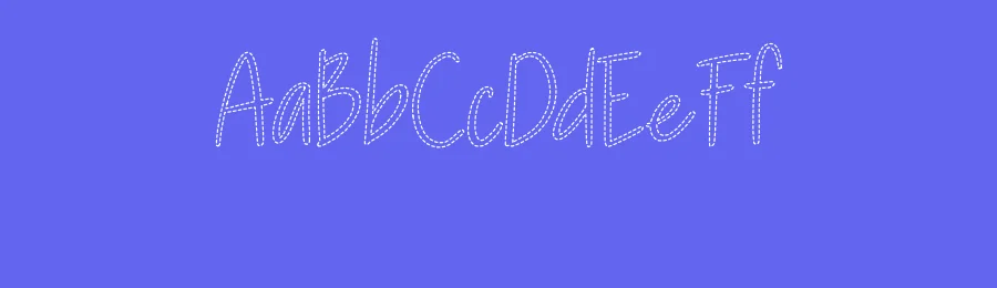 CS Agenda Dashed Font by craftsupplyco — Script Handwritten Font — thumbnail 3