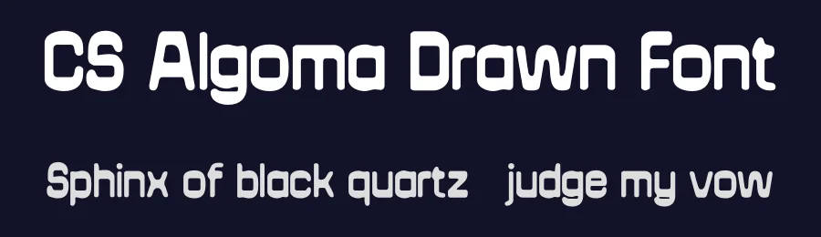 CS Algoma Drawn Font by craftsupplyco — Sans Serif Font — thumbnail 2