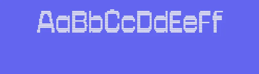 CS Algoma Knitted Font by craftsupplyco — Display Font — thumbnail 3