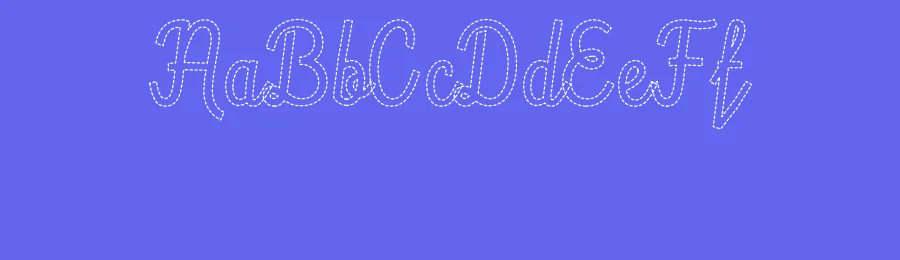 CS Alicent Dashed Font by craftsupplyco — Script Handwritten Font — thumbnail 3