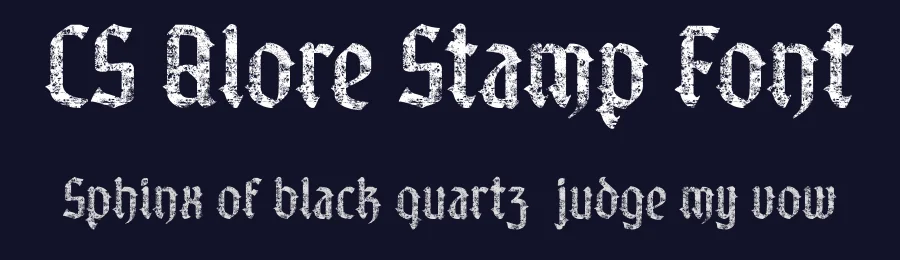 CS Alore Stamp Font by craftsupplyco — Display Font — thumbnail 2