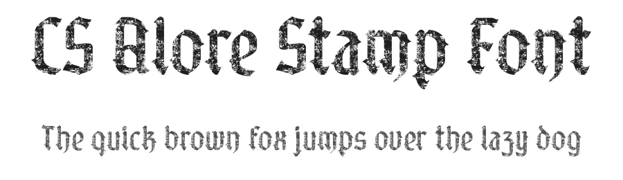 CS Alore Stamp Font by craftsupplyco — Display Font