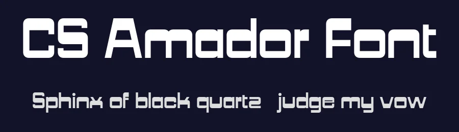 CS Amador Font by craftsupplyco — Display Font — thumbnail 2