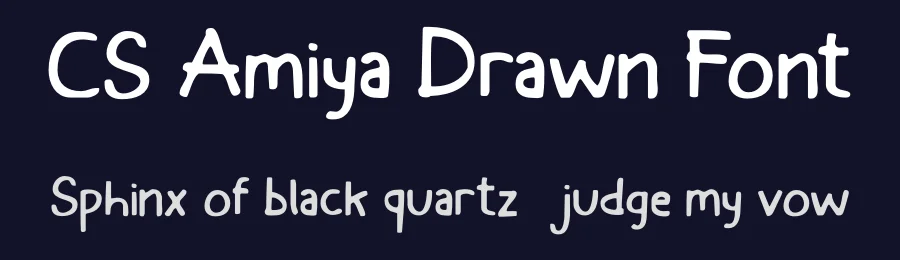 CS Amiya Drawn Font by craftsupplyco — Script Handwritten Font — thumbnail 2