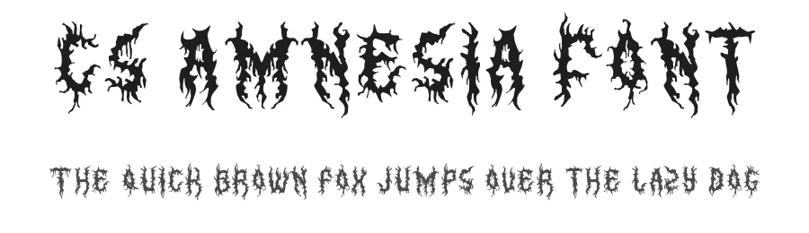 CS Amnesia Font by craftsupplyco — Display Font