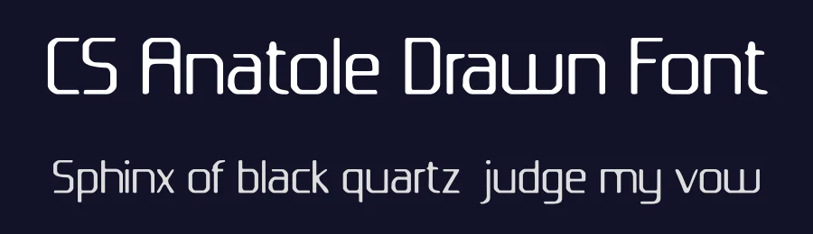 CS Anatole Drawn Font by craftsupplyco — Sans Serif Font — thumbnail 2