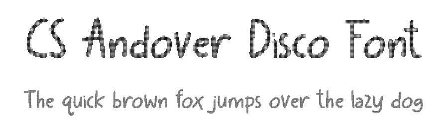 CS Andover Disco Font by craftsupplyco — Display Font