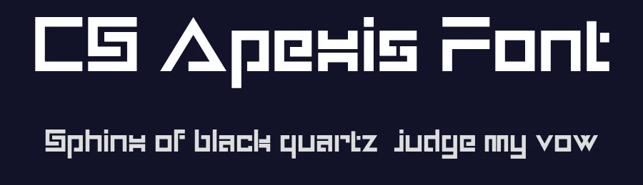 CS Apexis Font by craftsupplyco — Display Font — thumbnail 2