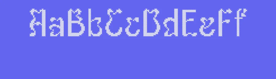 CS Aquiver Stitched Font by craftsupplyco — Display Font — thumbnail 3