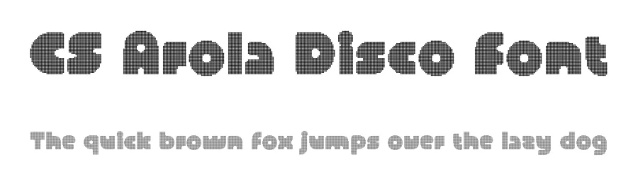 CS Arola Disco Font by craftsupplyco — Display Font