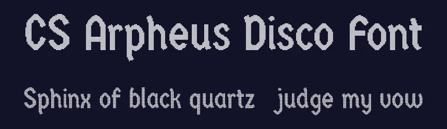 CS Arpheus Disco Font by craftsupplyco — Display Font — thumbnail 2