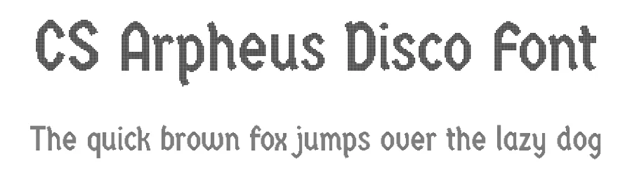 CS Arpheus Disco Font by craftsupplyco — Display Font