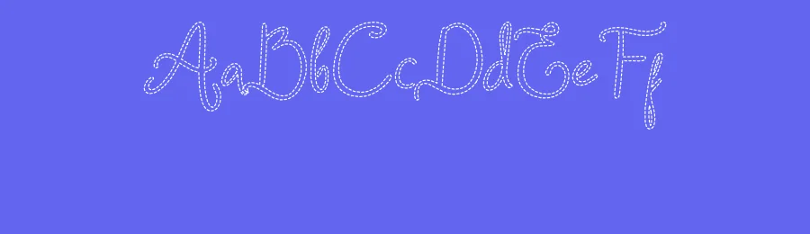 CS Artesia Dashed Font by craftsupplyco — Display Font — thumbnail 3