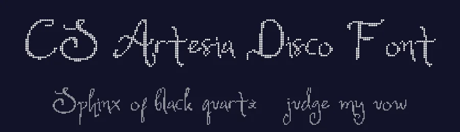 CS Artesia Disco Font by craftsupplyco — Display Font — thumbnail 2