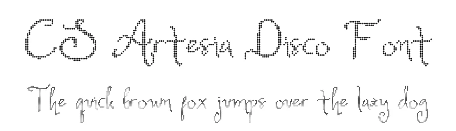 CS Artesia Disco Font by craftsupplyco — Display Font
