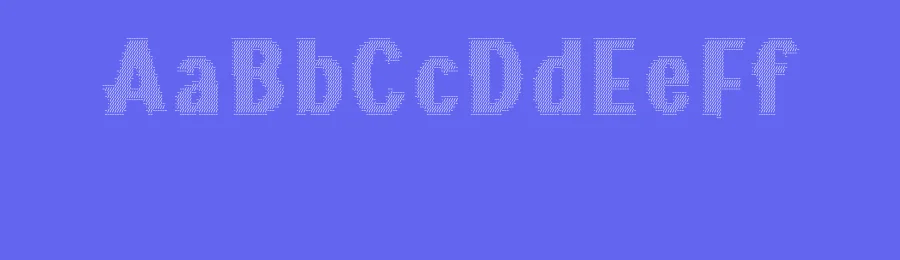 CS Asteroid Ascii Font by craftsupplyco — Display Font — thumbnail 3