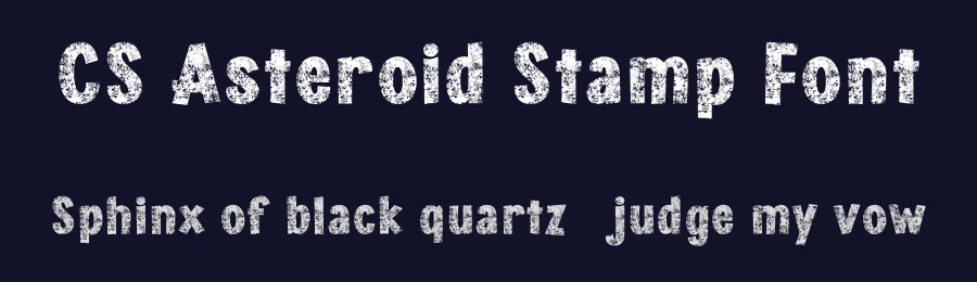 CS Asteroid Stamp Font by craftsupplyco — Script Handwritten Font — thumbnail 2