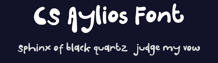 CS Aylios Font by craftsupplyco — Script Handwritten Font — thumbnail 2