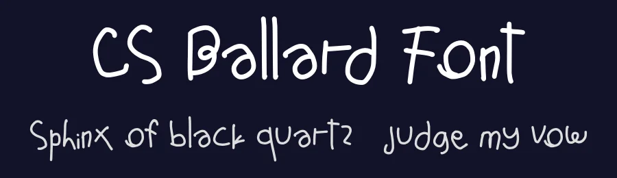 CS Ballard Font by craftsupplyco — Script Handwritten Font — thumbnail 2