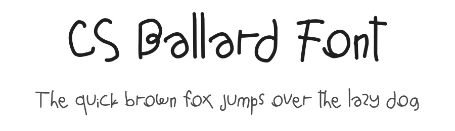 CS Ballard Font by craftsupplyco — Script Handwritten Font