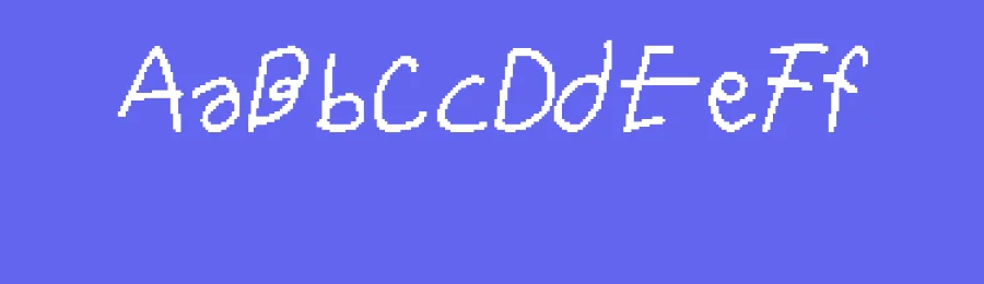 CS Ballard Pixel Font by craftsupplyco — Script Handwritten Font — thumbnail 3