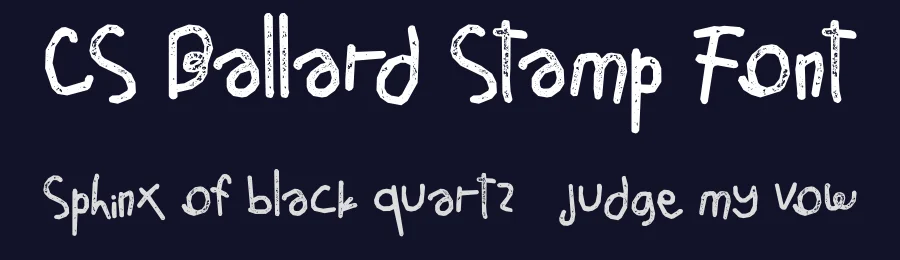 CS Ballard Stamp Font by craftsupplyco — Script Handwritten Font — thumbnail 2