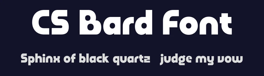 CS Bard Font by craftsupplyco — Display Font — thumbnail 2