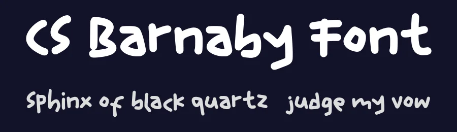 CS Barnaby Font by craftsupplyco — Script Handwritten Font — thumbnail 2