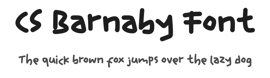 CS Barnaby Font by craftsupplyco — Script Handwritten Font