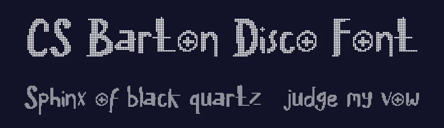 CS Barton Disco Font by craftsupplyco — Display Font — thumbnail 2