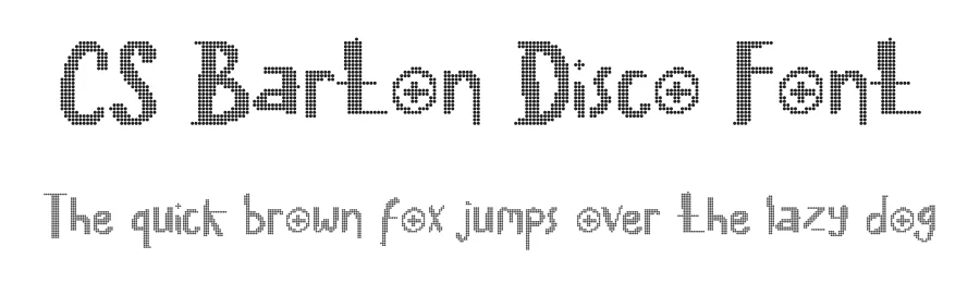 CS Barton Disco Font by craftsupplyco — Display Font