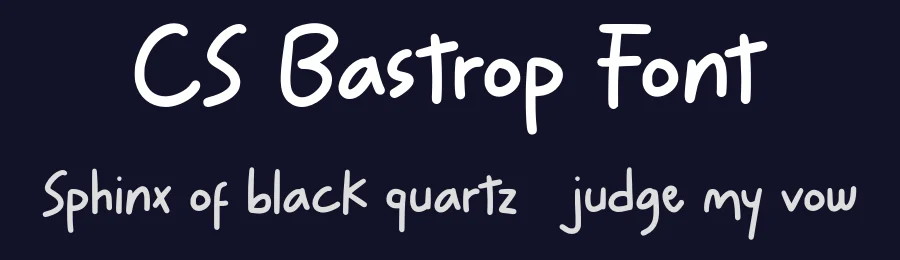 CS Bastrop Font by craftsupplyco — Script Handwritten Font — thumbnail 2