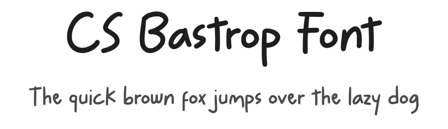 CS Bastrop Font by craftsupplyco — Script Handwritten Font