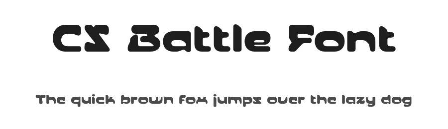 CS Battle Font by craftsupplyco — Display Font