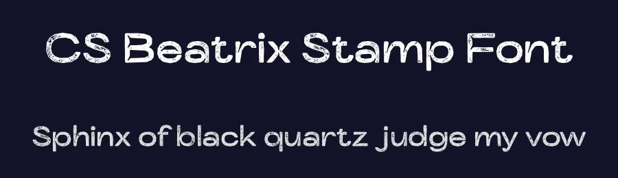 CS Beatrix Stamp Font by craftsupplyco — Sans Serif Font — thumbnail 2